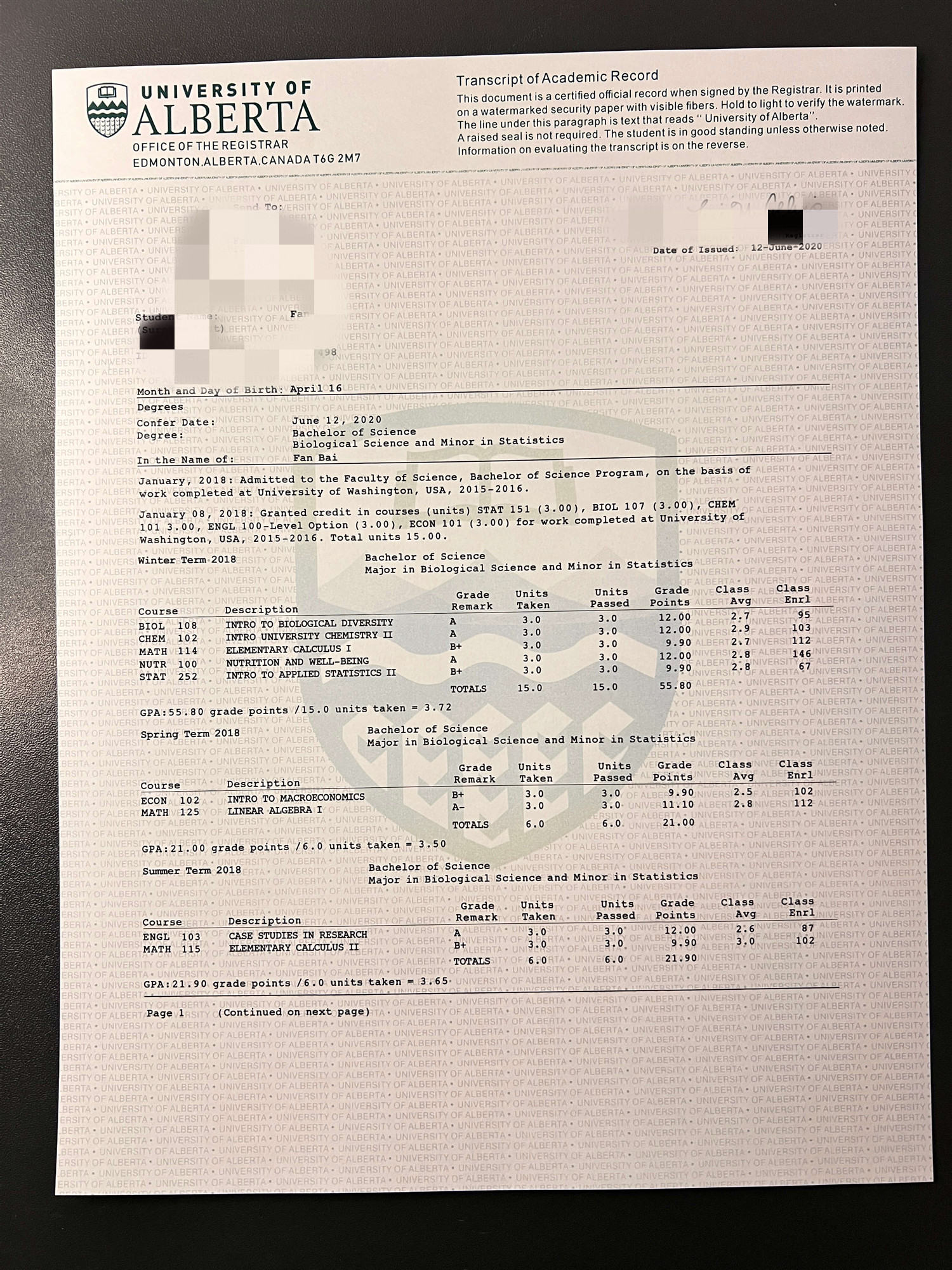 加拿大阿尔伯塔大学成绩单 成品11213.jpg